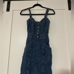 Denim dress